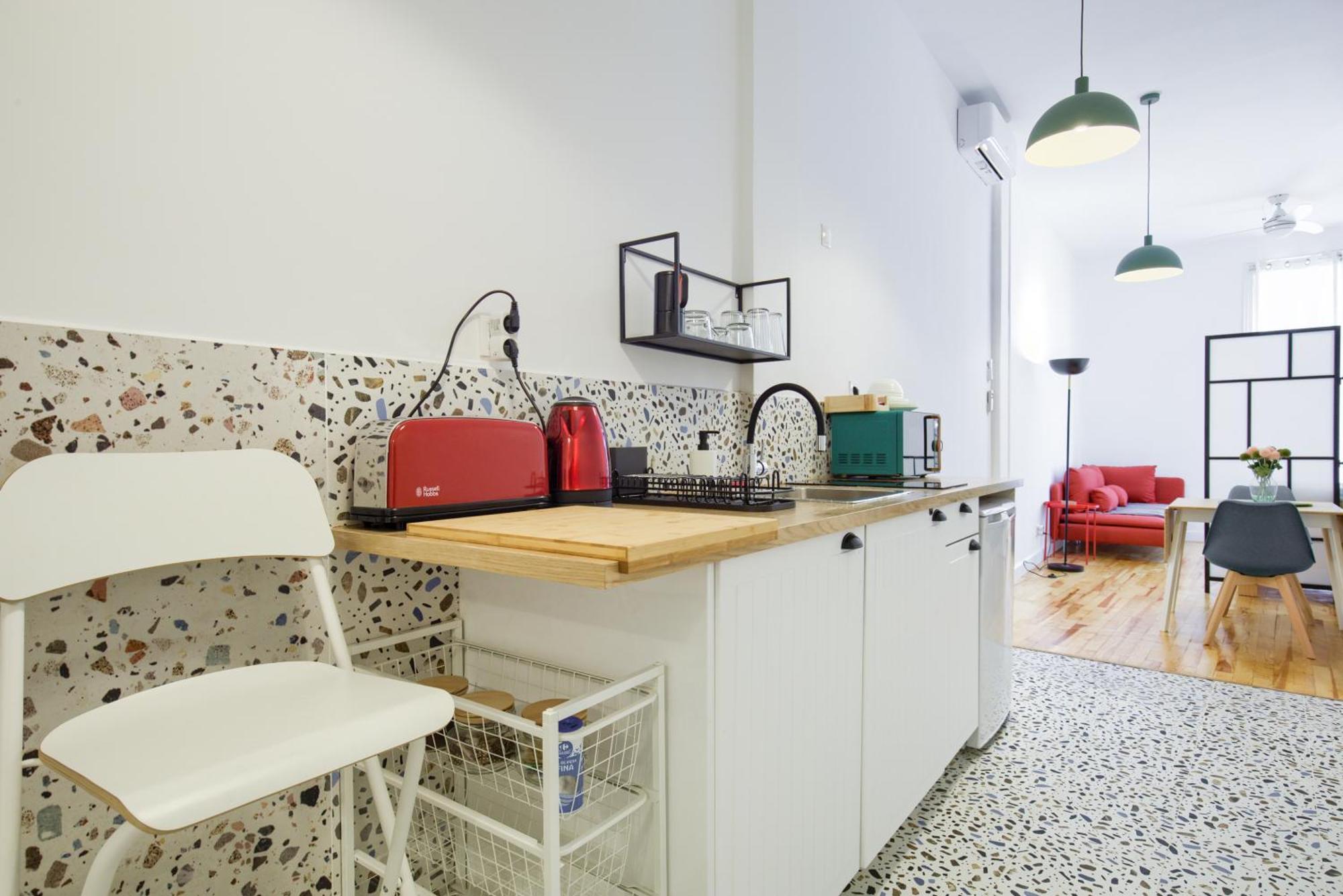 Mezzanine Orange Appartement Madrid Kamer foto