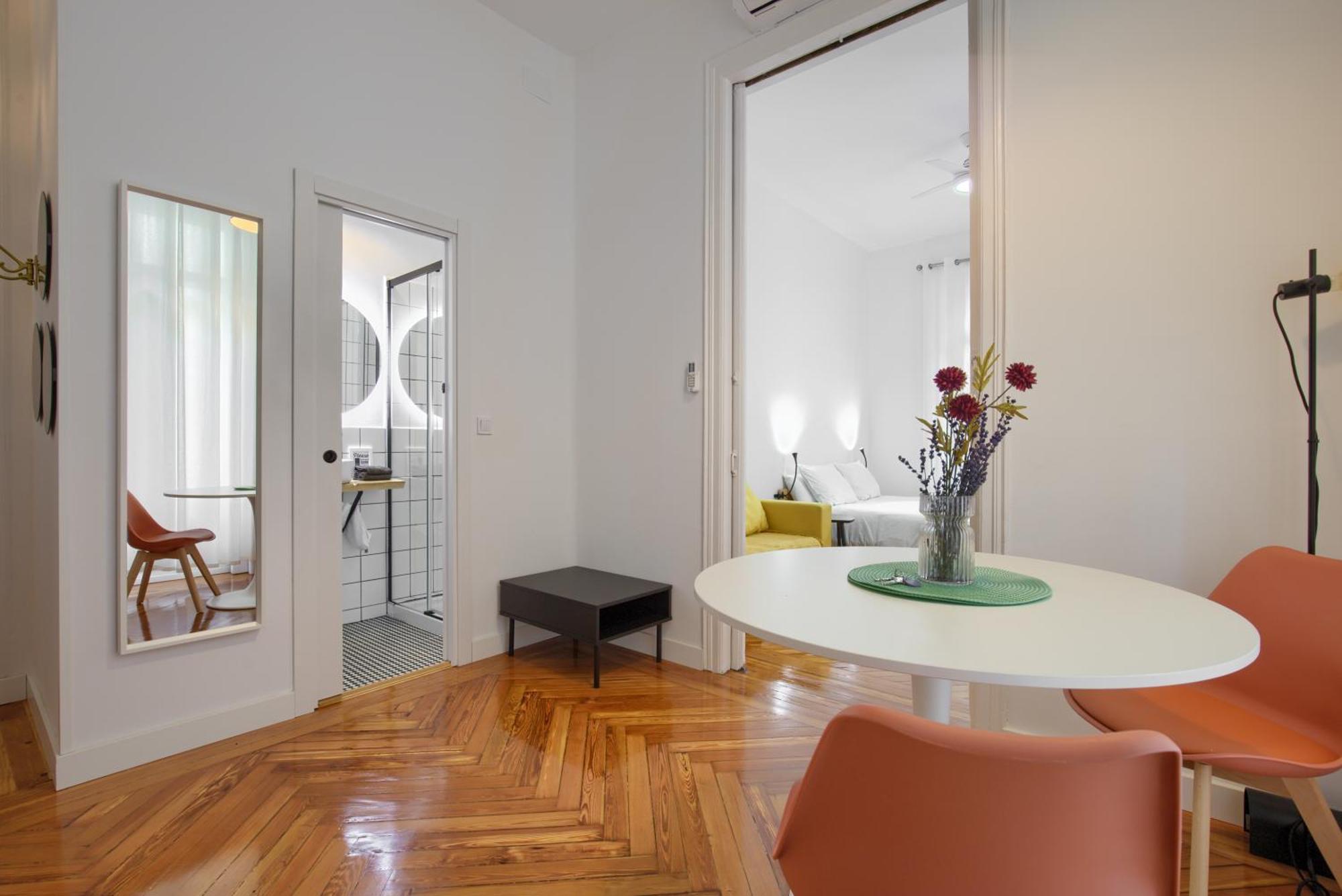 Mezzanine Orange Appartement Madrid Kamer foto